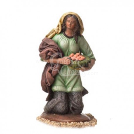 Pastora con cesto