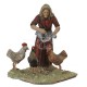 Pastora con gallos