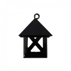 Farol de Metal Negro