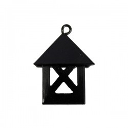 Farol de Metal Negro