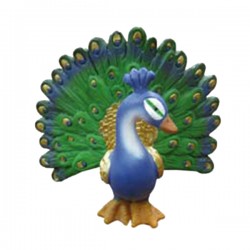 Pavo real Naif