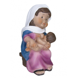 María amamantando al niño Jesus Naif