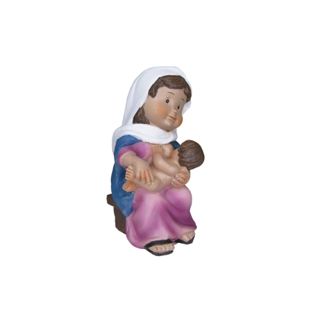 María amamantando al niño Jesus Naif