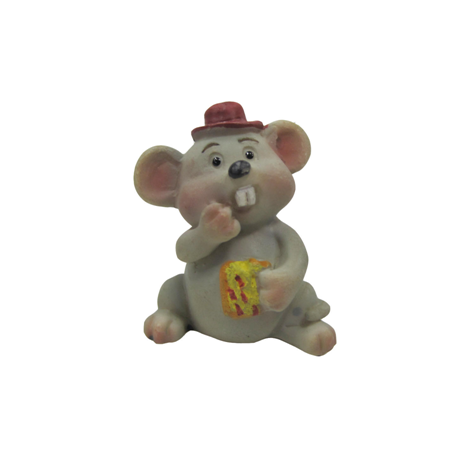 Ratón comiendo queso Naif