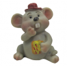 Ratón comiendo queso Naif