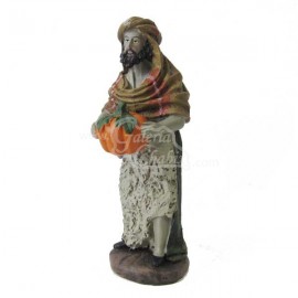 Pastor con calabaza